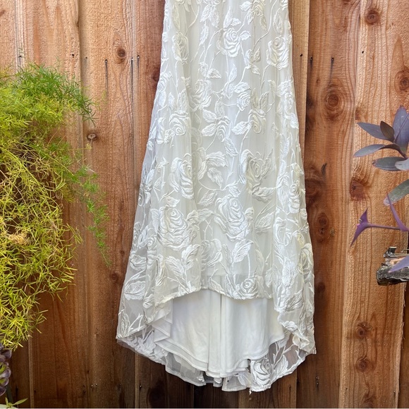 Lulu's White Lace Wedding Dress - Picture 7 of 14